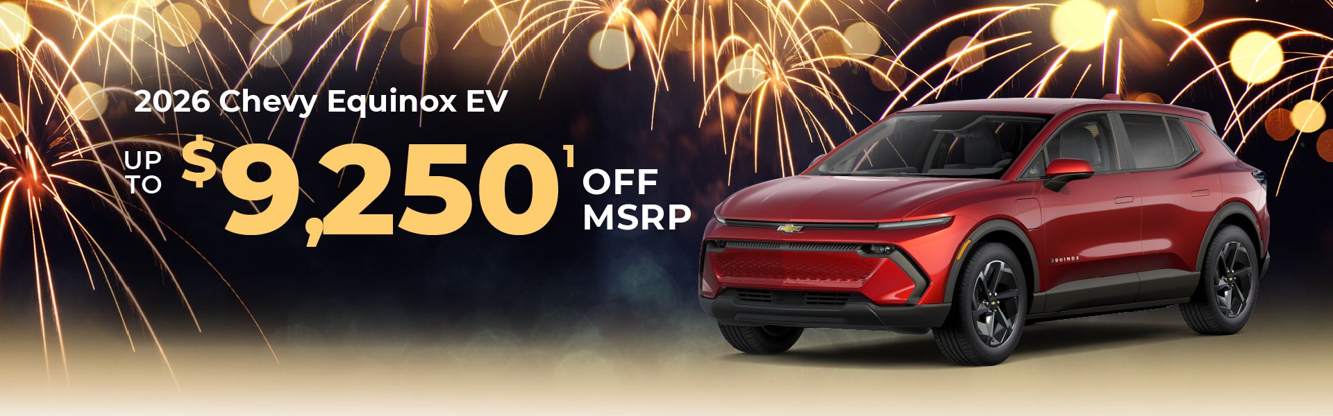 2026 Chevy Equinox EV - up to $9250 off MSRP