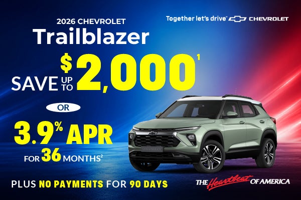 2026 Chevy Trailblazer