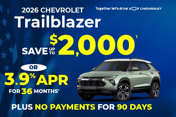 2026 Chevy Trailblazer