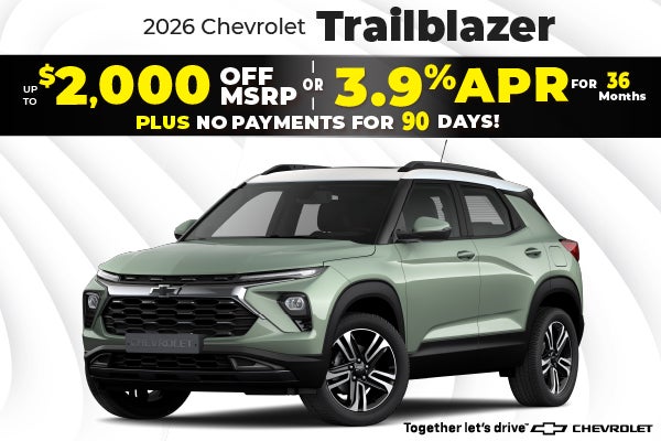 2026 Chevy Trailblazer