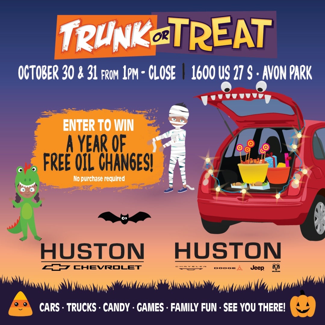 Trunk or Treat in Avon Park at Huston 